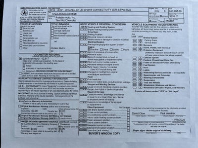 2018 Jeep Wrangler JK Sport 4x4