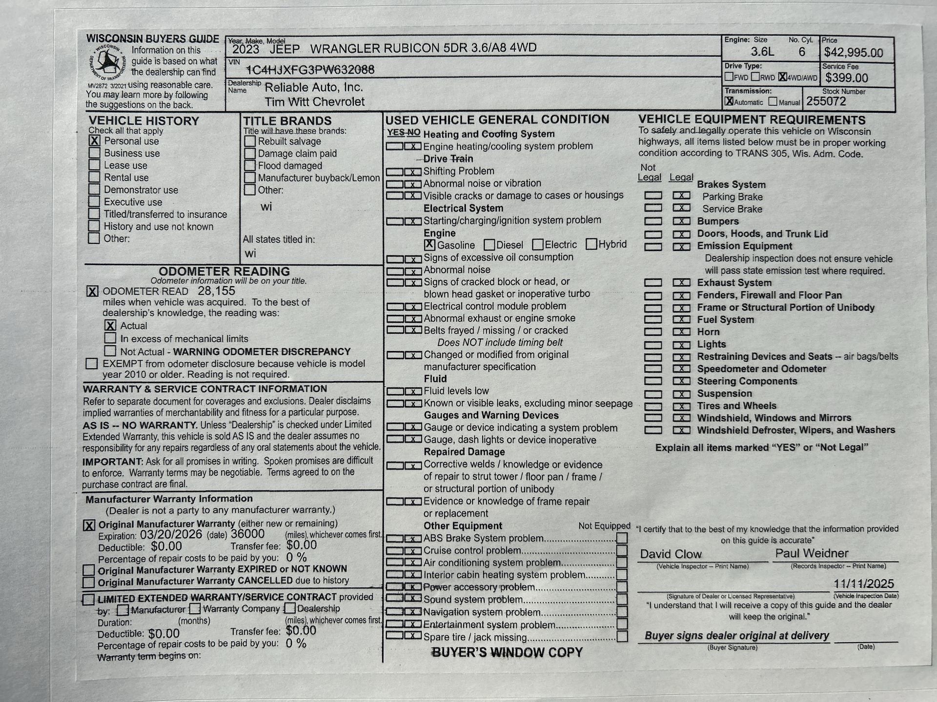 2023 Jeep Wrangler Rubicon
