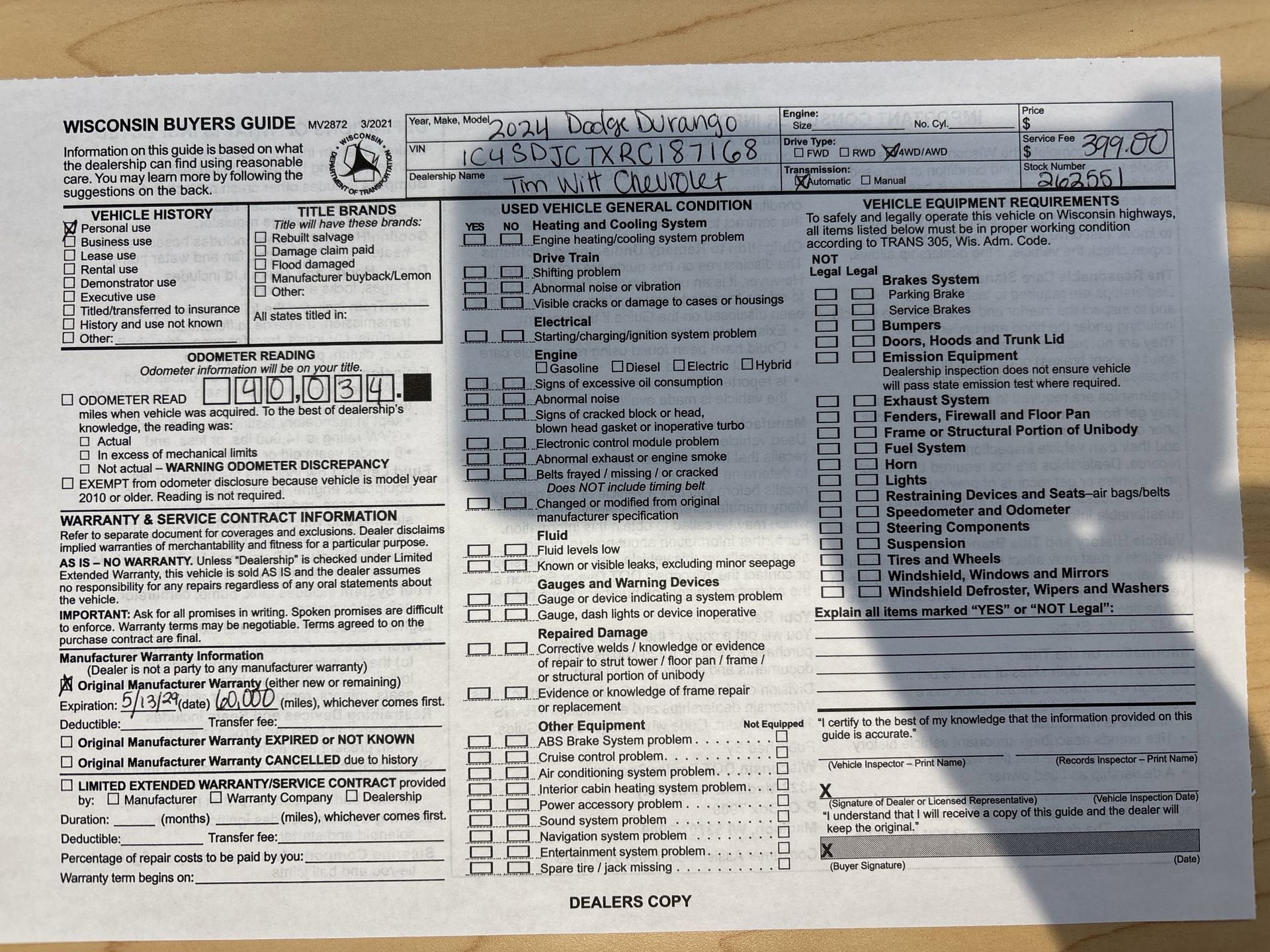 2024 Dodge Durango R/T