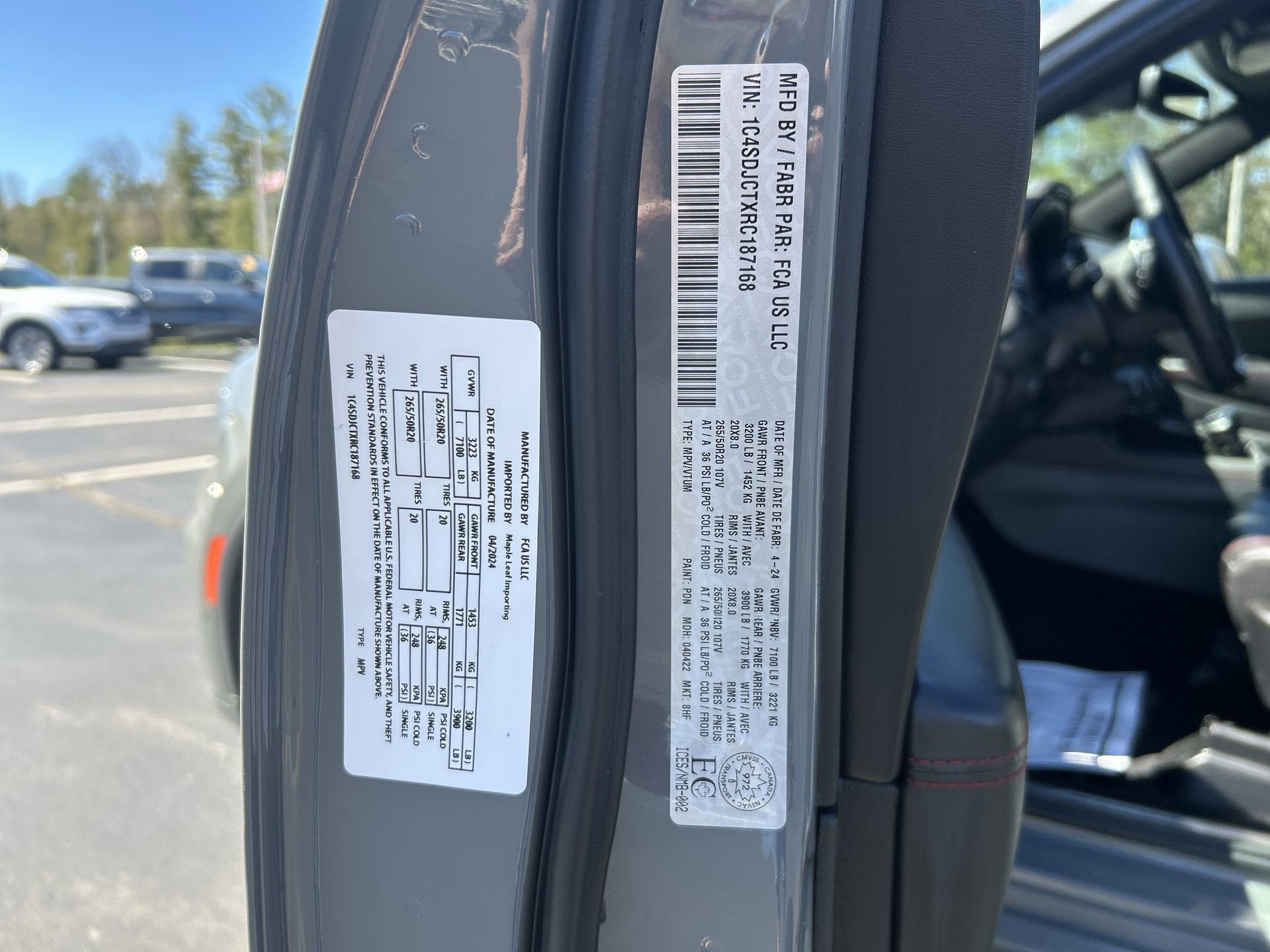 2024 Dodge Durango R/T Plus