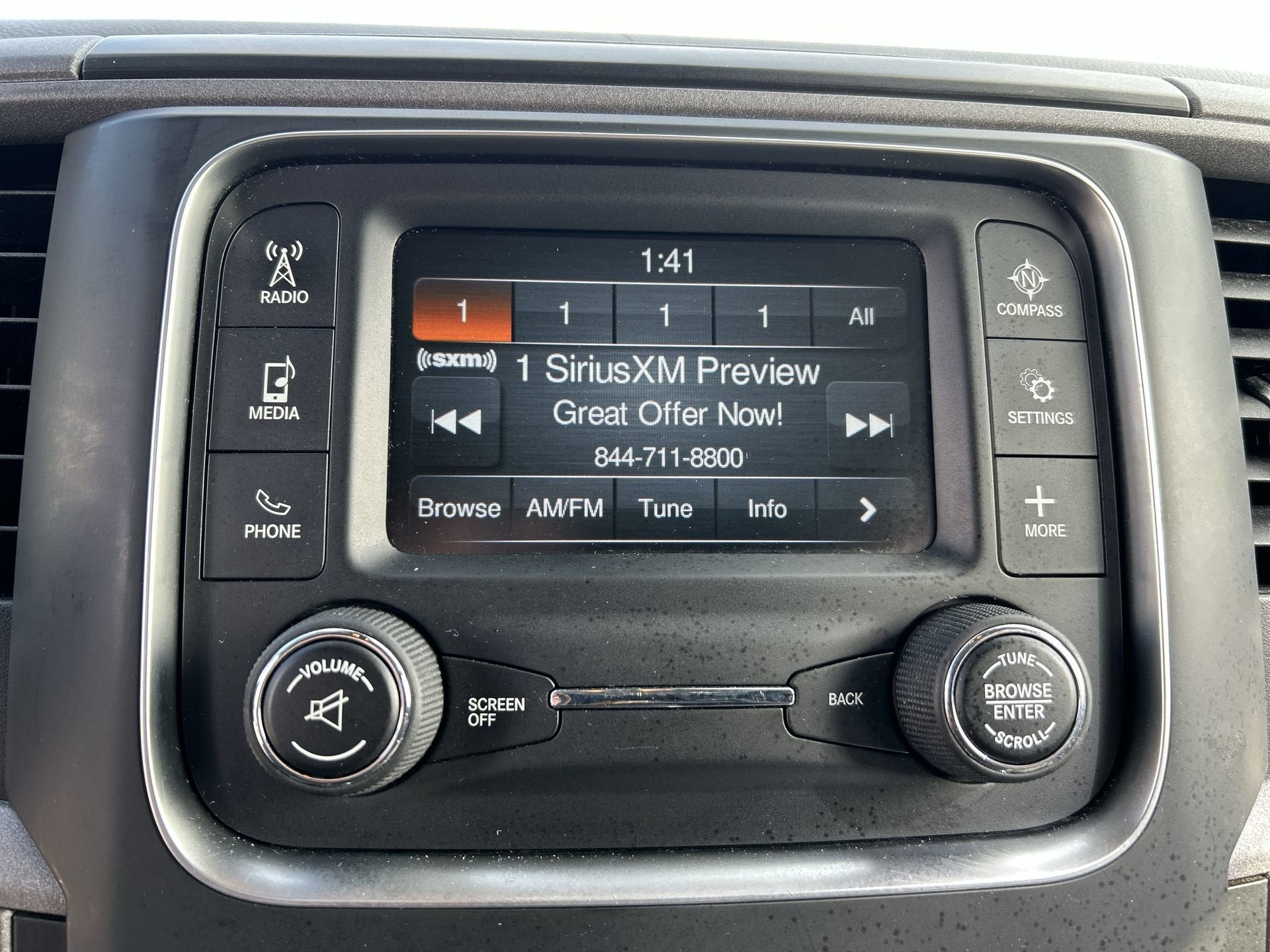 2017 RAM 1500 Express Quad Cab 4x4 6'4" Box