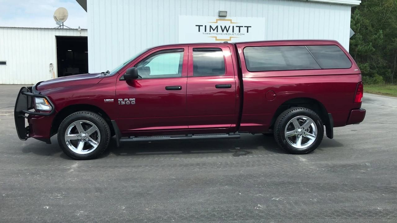 2017 RAM 1500 Express Quad Cab 4x4 6'4" Box