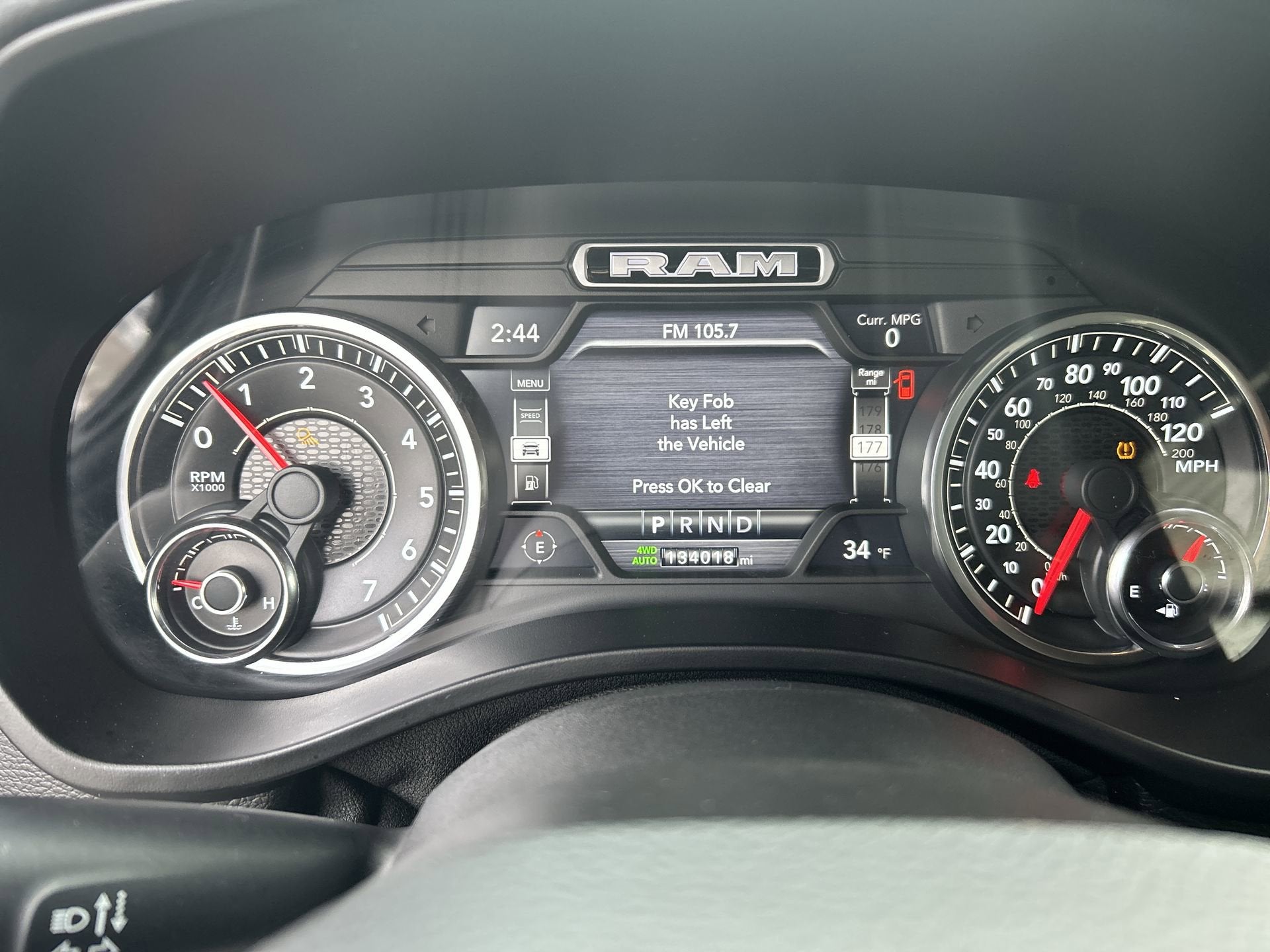 2019 RAM 1500 Big Horn/Lone Star Crew Cab 4x4 5'7" Box