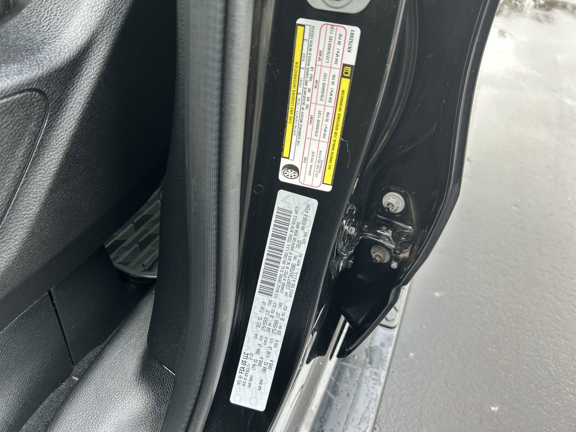 2019 RAM 1500 Big Horn/Lone Star Crew Cab 4x4 5'7" Box