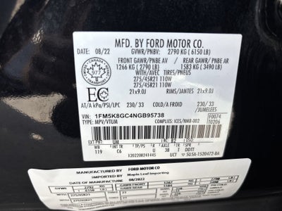 2022 Ford Explorer ST