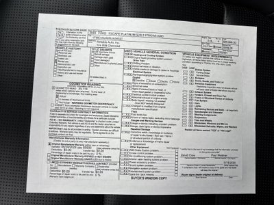 2024 Ford Escape Platinum