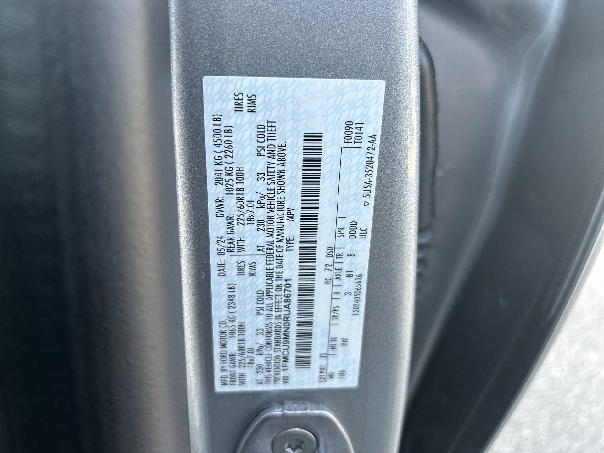 2024 Ford Escape ST-Line