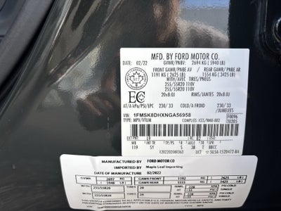 2022 Ford Explorer XLT