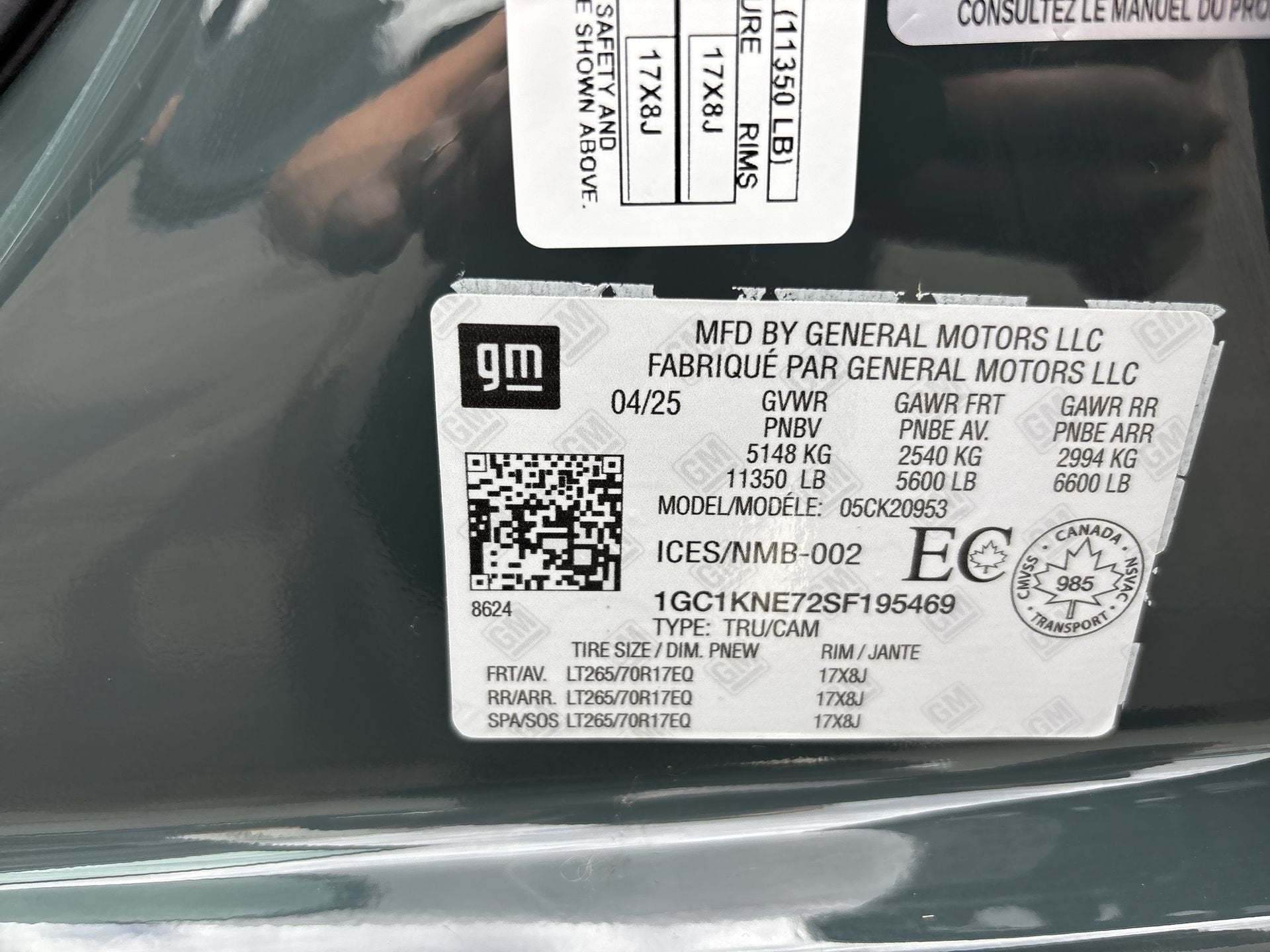 2025 Chevrolet Silverado 2500 HD LT