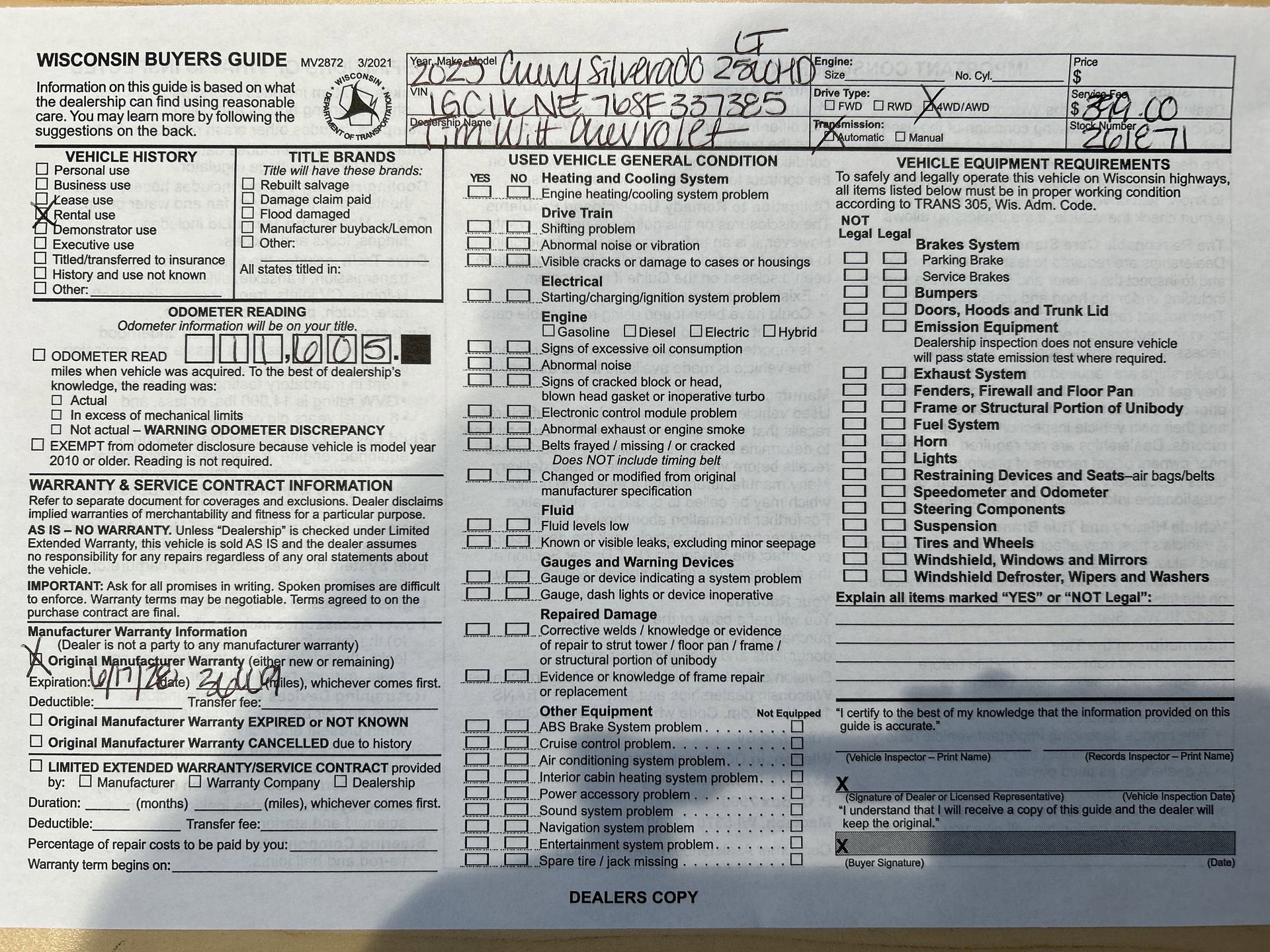 2025 Chevrolet Silverado 2500 HD LT