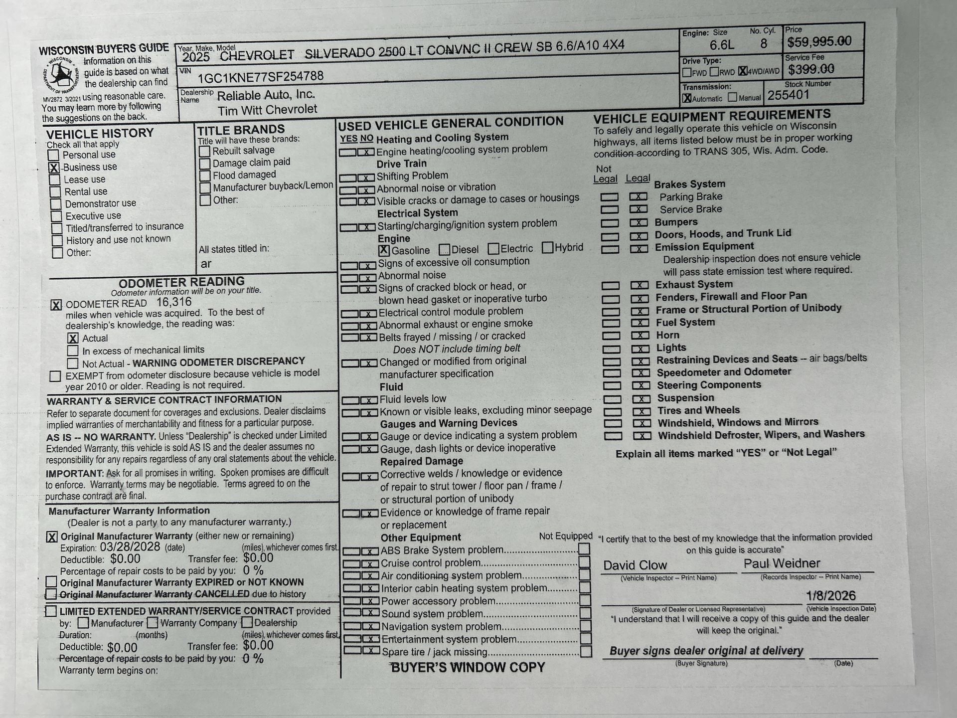 2025 Chevrolet Silverado 2500 HD LT