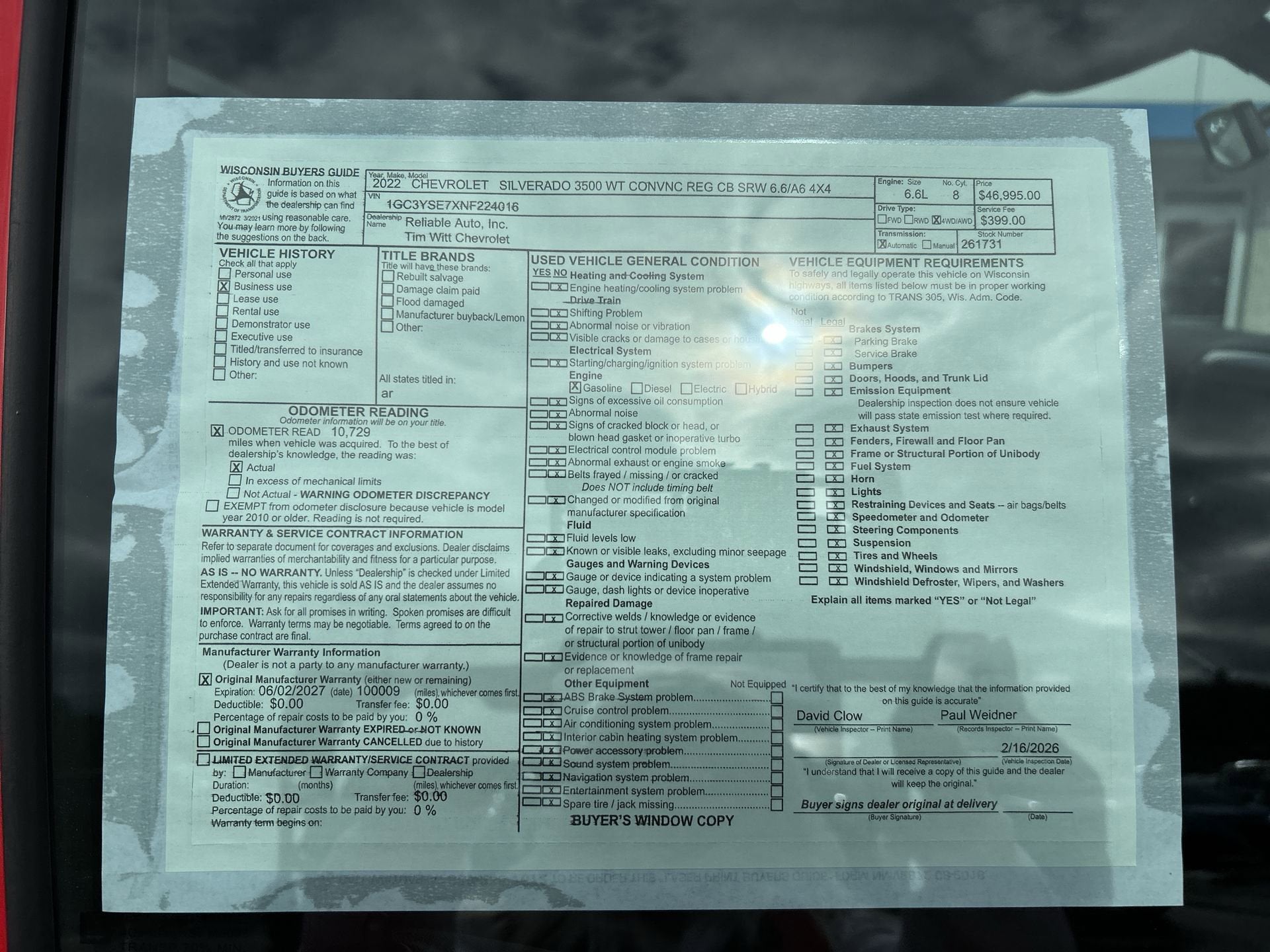 2022 Chevrolet Silverado 3500 HD WT