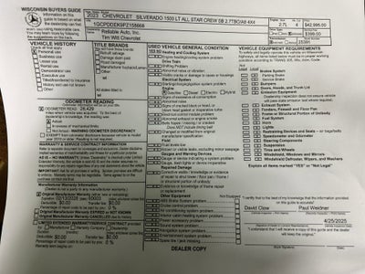 2023 Chevrolet Silverado 1500 LT