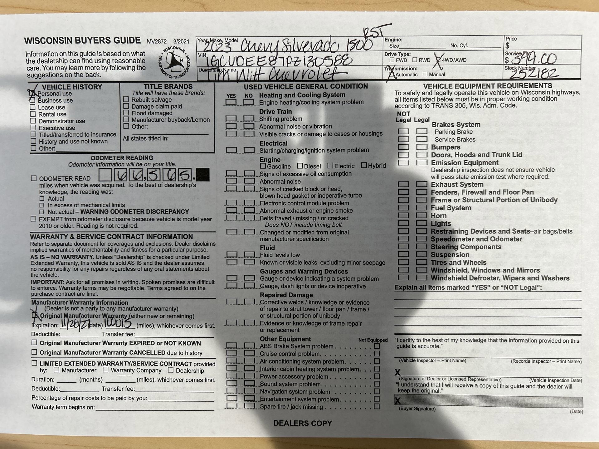 2023 Chevrolet Silverado 1500 RST
