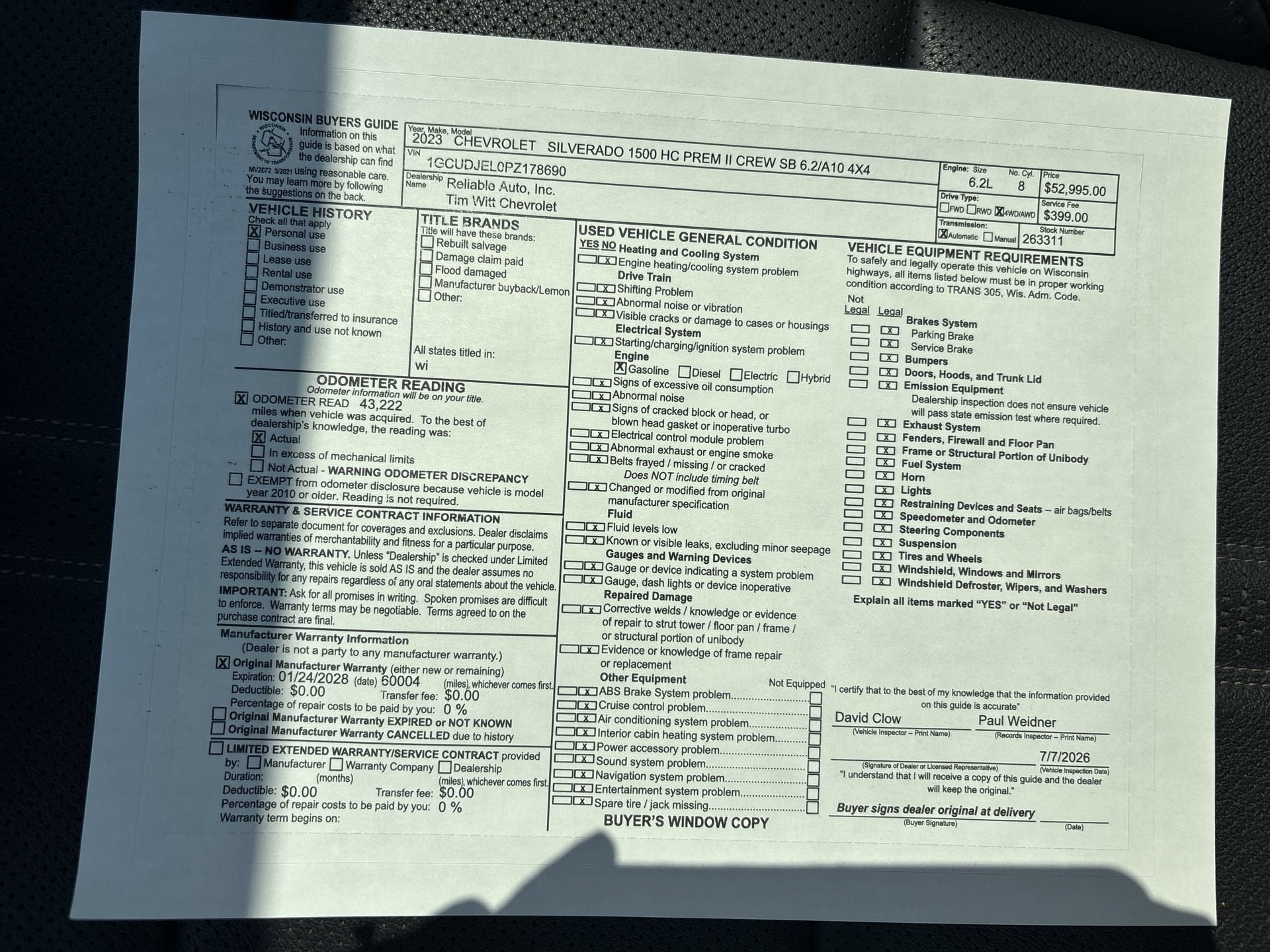 2023 Chevrolet Silverado 1500 High Country