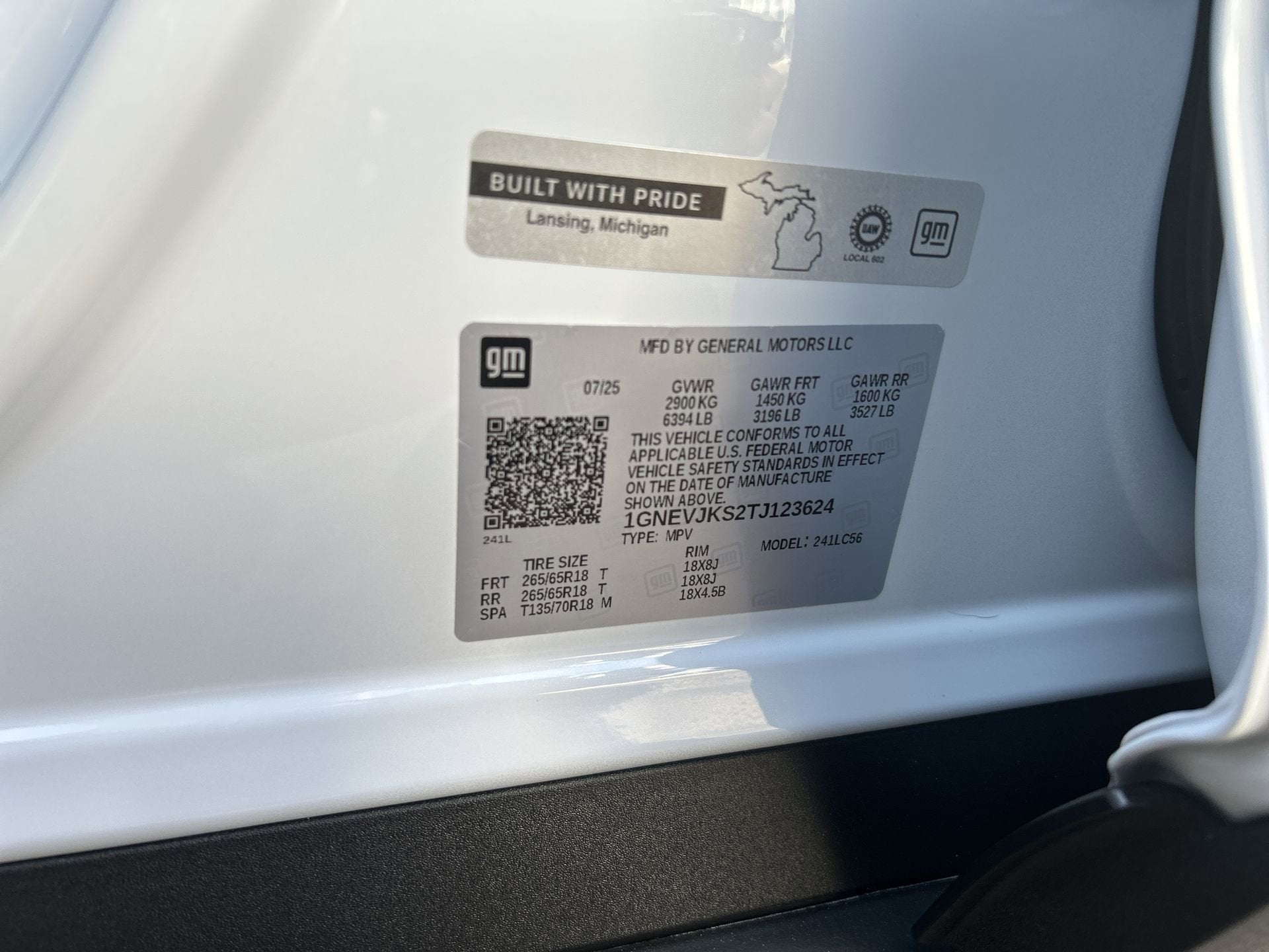 2026 Chevrolet Traverse Z71