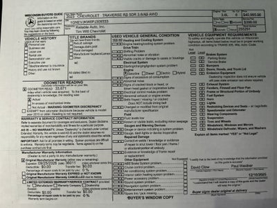 2023 Chevrolet Traverse RS