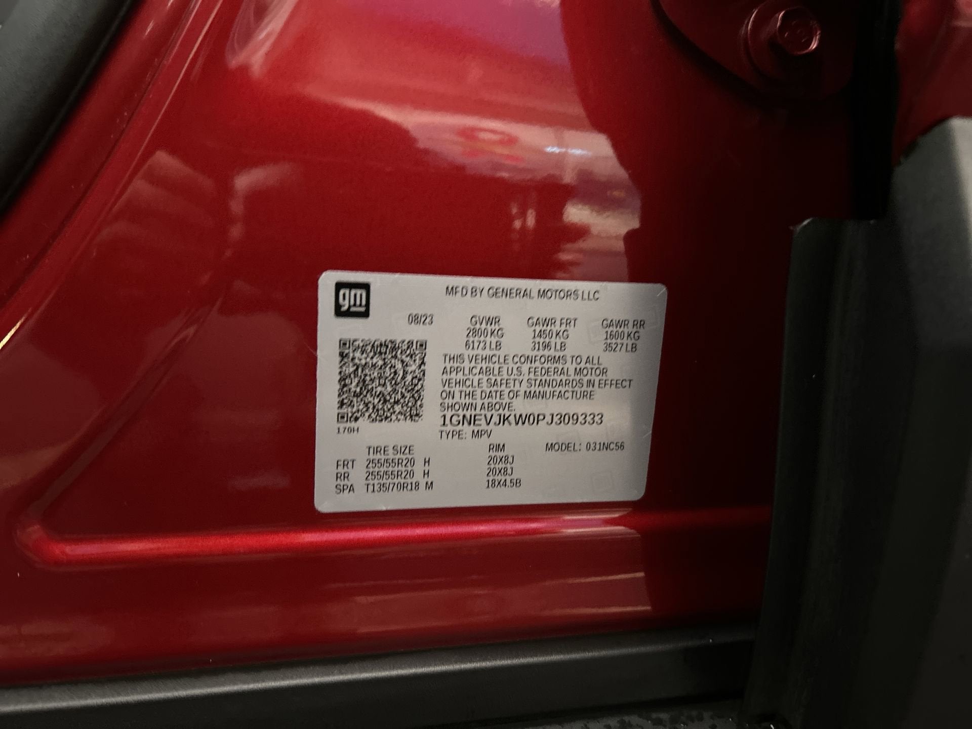 2023 Chevrolet Traverse RS