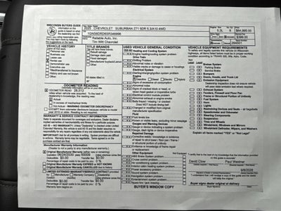 2025 Chevrolet Suburban Z71