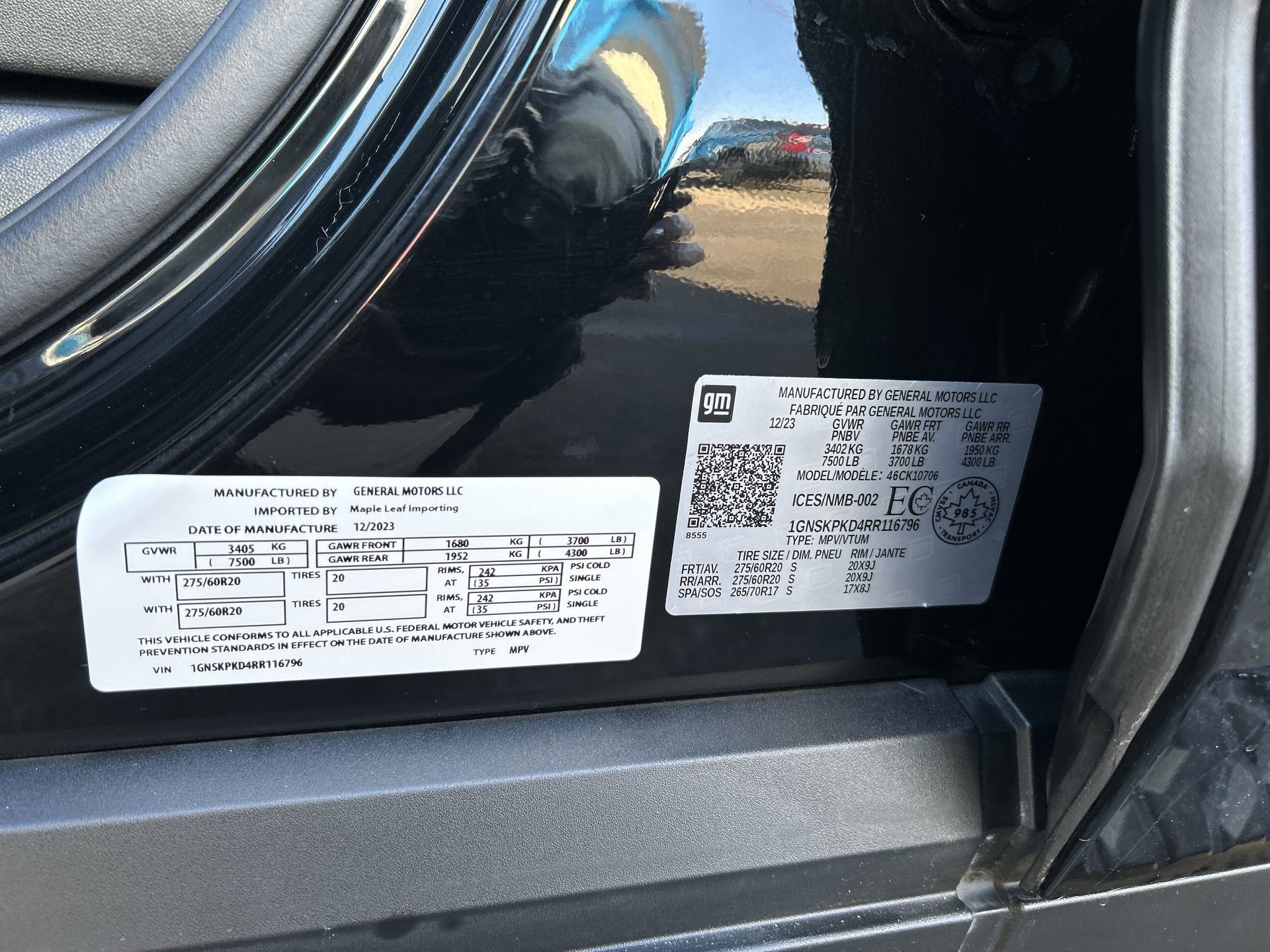 2024 Chevrolet Tahoe Z71