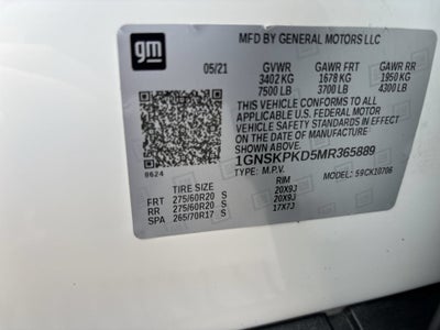 2021 Chevrolet Tahoe Z71
