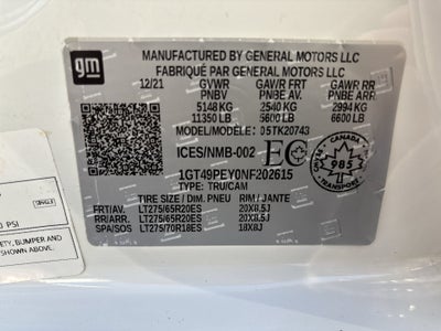 2022 GMC Sierra 2500 HD AT4