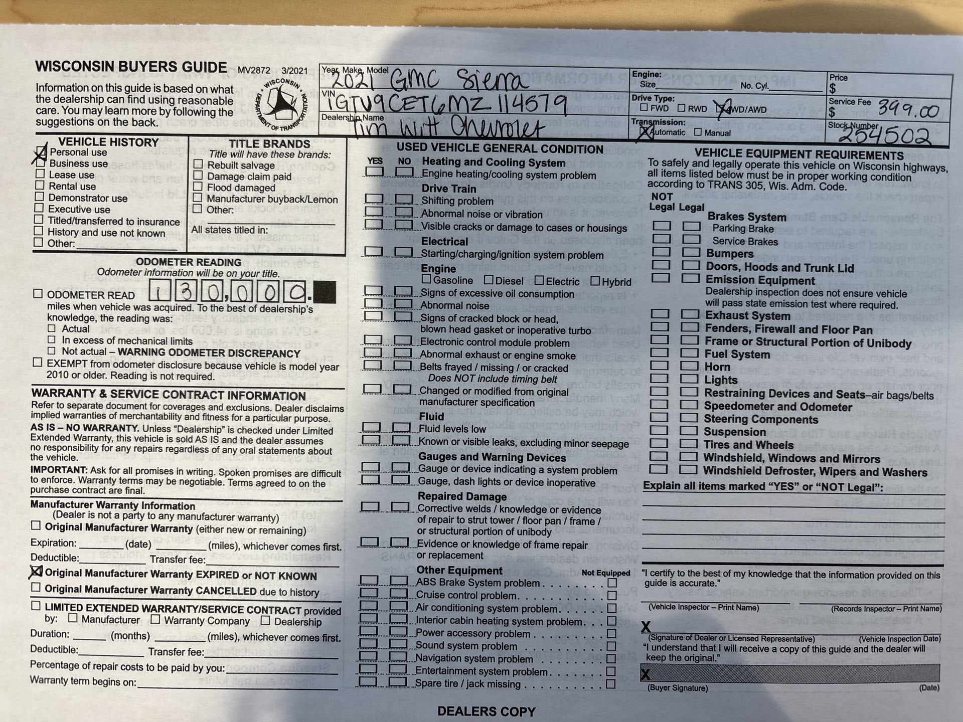 2021 GMC Sierra 1500 Elevation