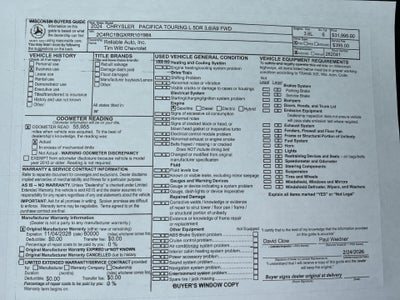 2024 Chrysler Pacifica Touring L
