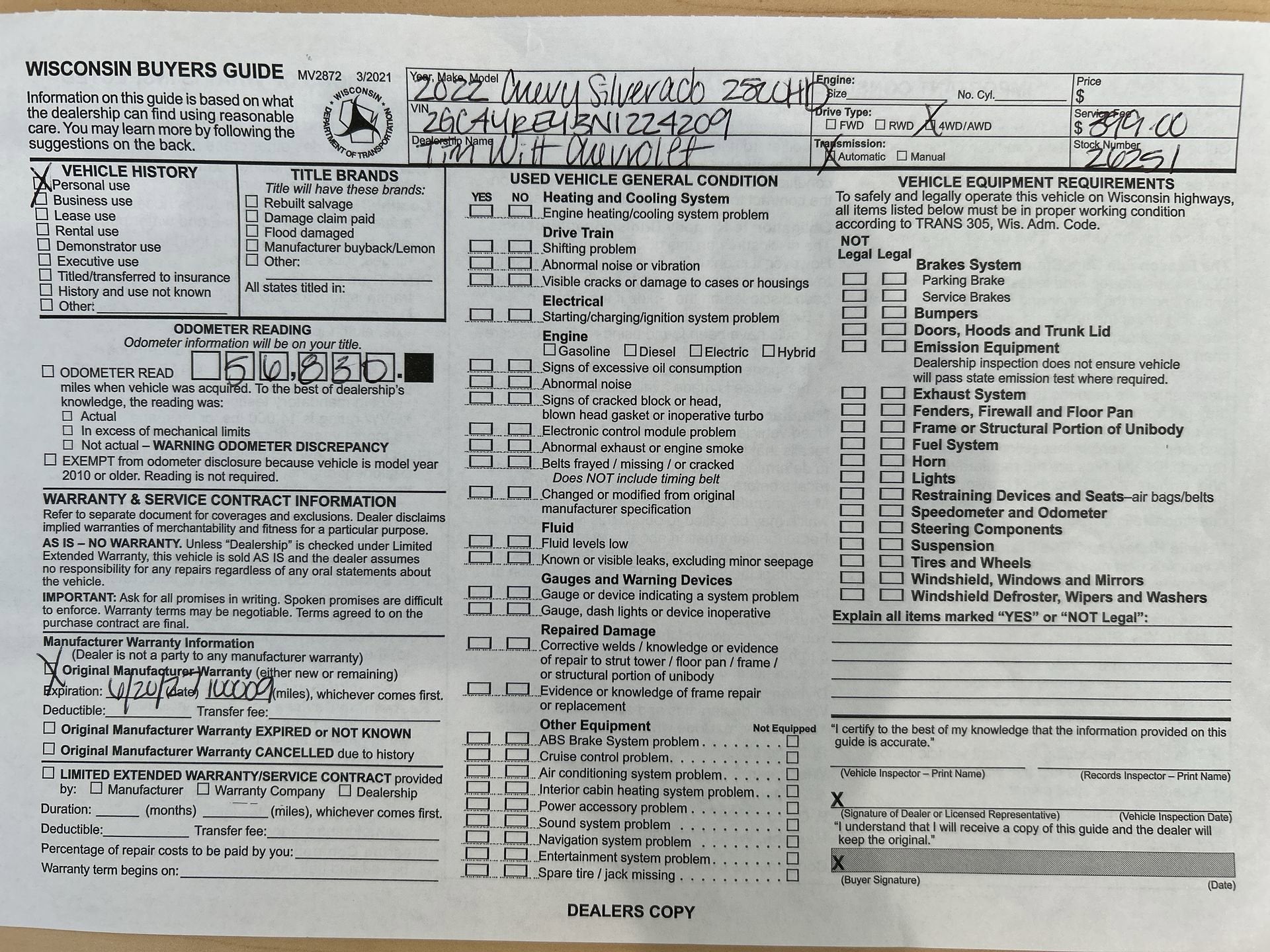 2022 Chevrolet Silverado 2500 HD High Country