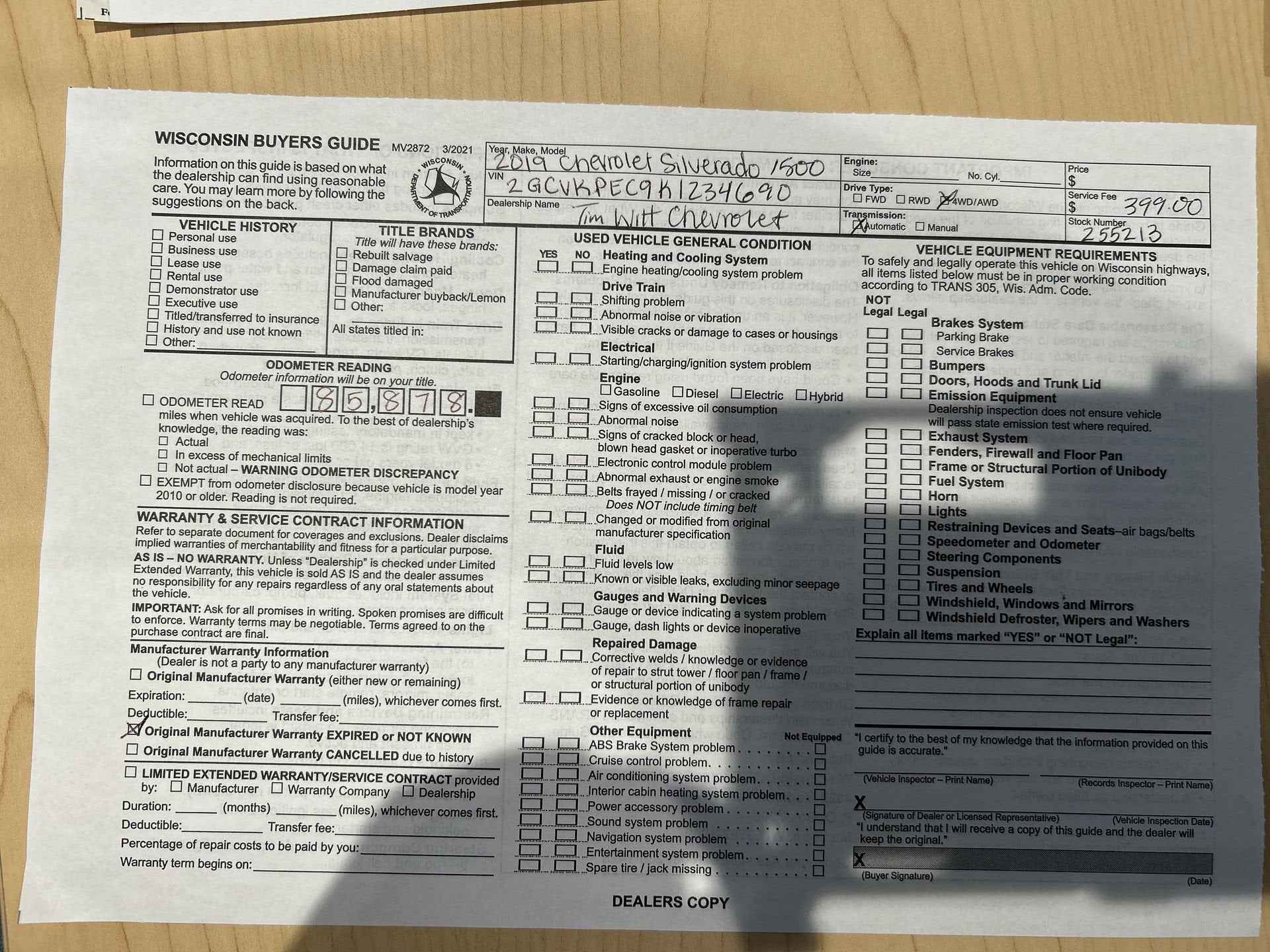 2019 Chevrolet Silverado LD LT