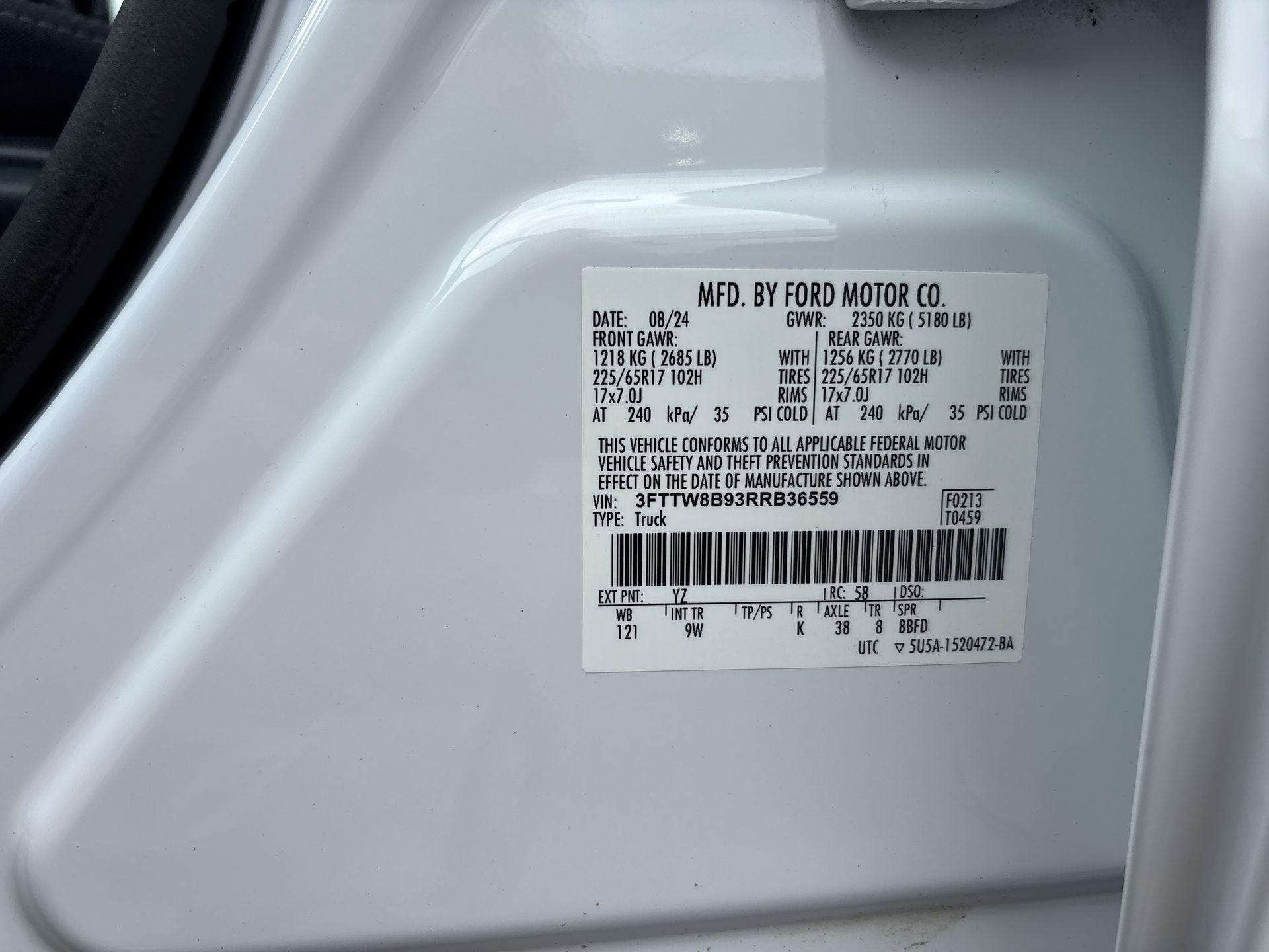 2024 Ford Maverick XL