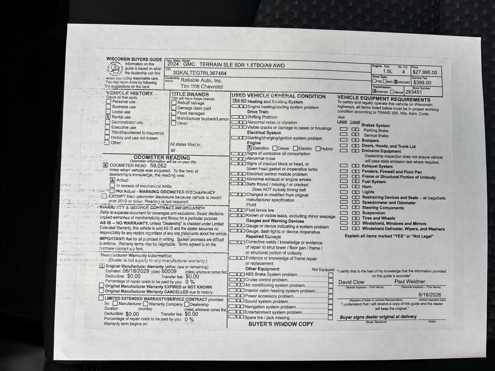 2024 GMC Terrain SLE