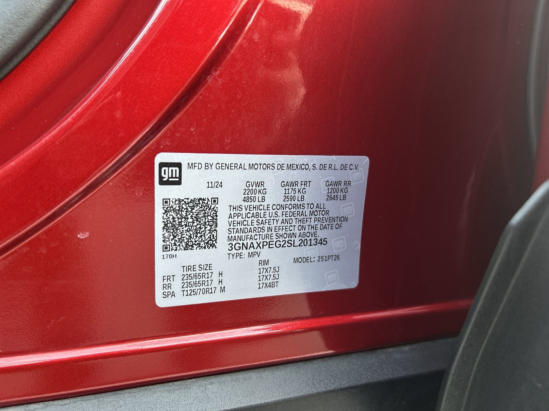 2025 Chevrolet Equinox LT