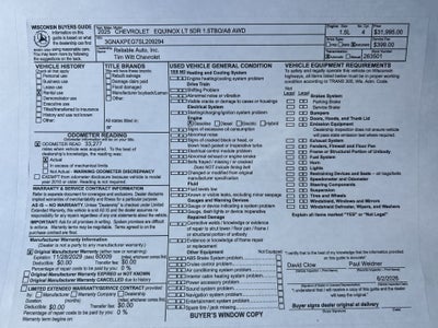 2025 Chevrolet Equinox LT
