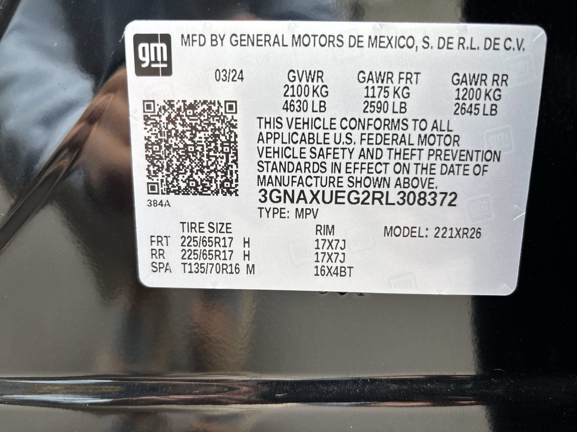 2024 Chevrolet Equinox LT