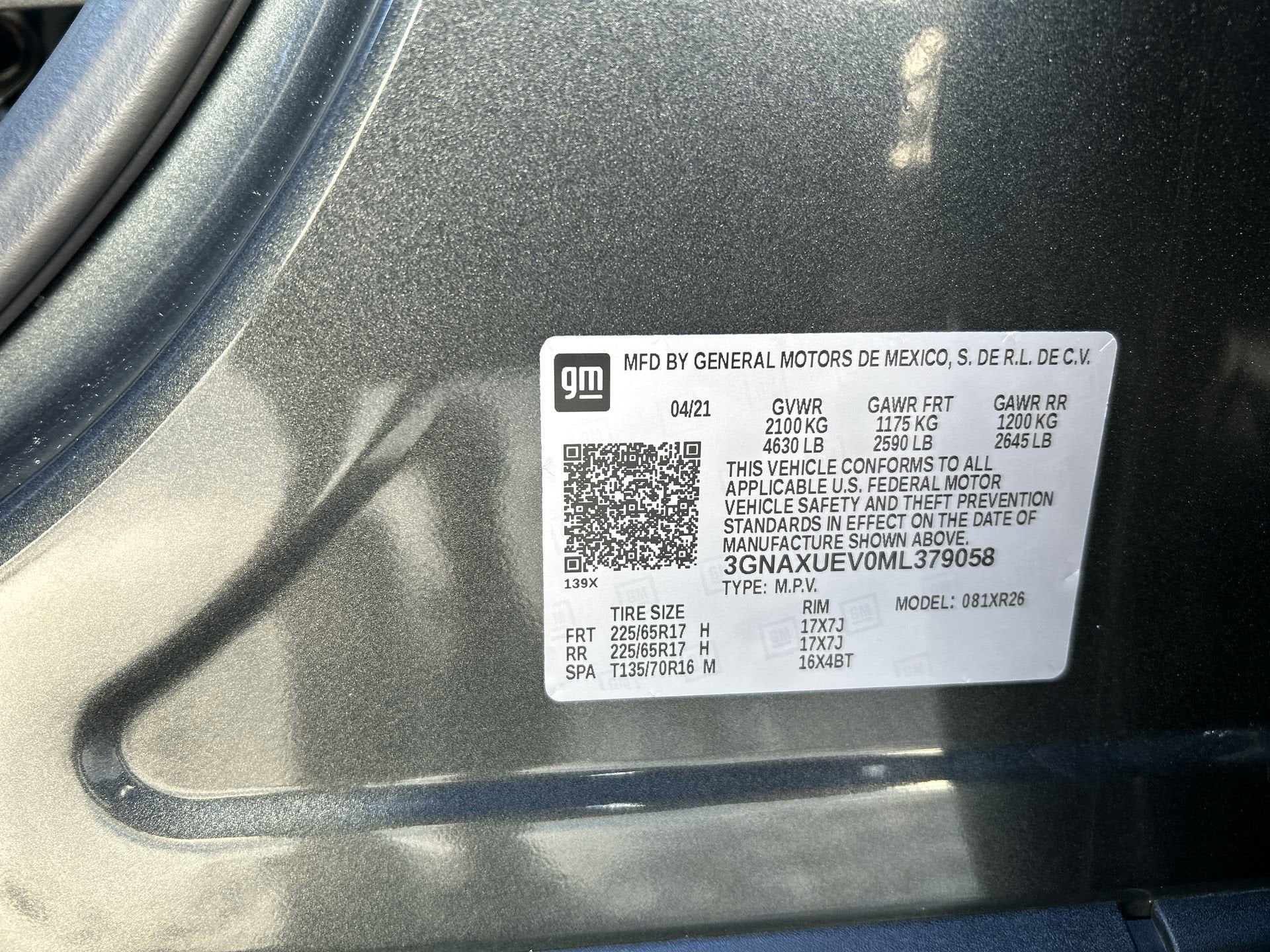 2021 Chevrolet Equinox LT