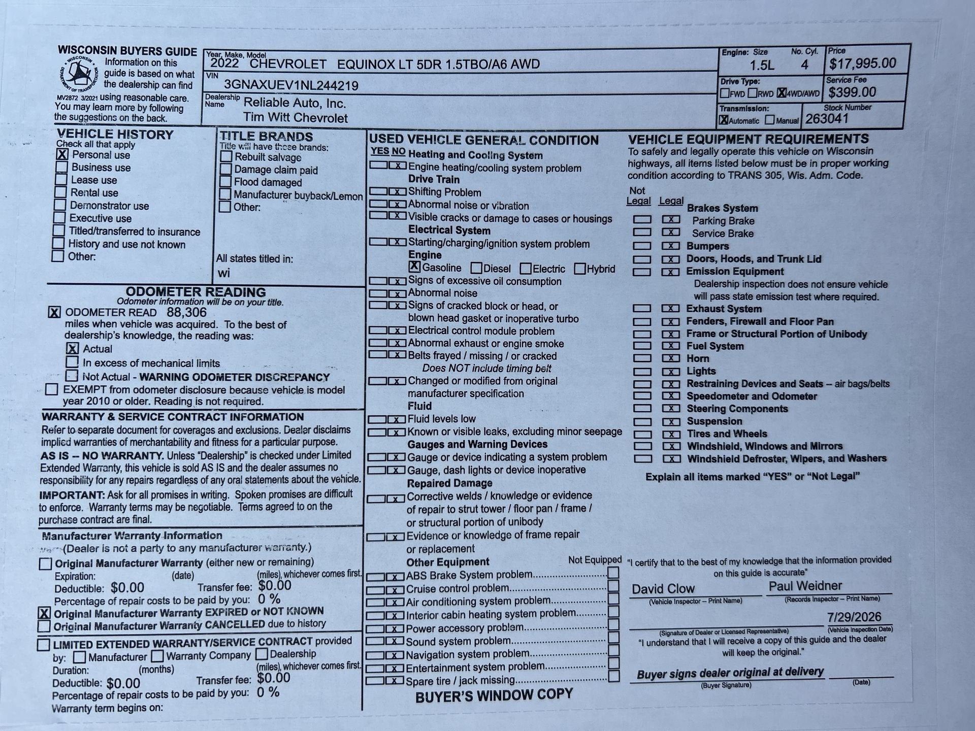 2022 Chevrolet Equinox LT