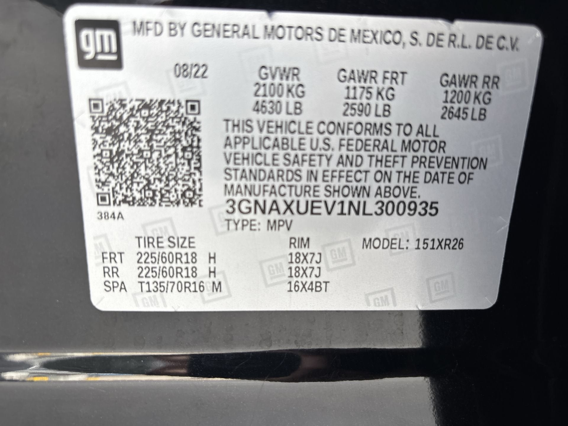 2022 Chevrolet Equinox LT