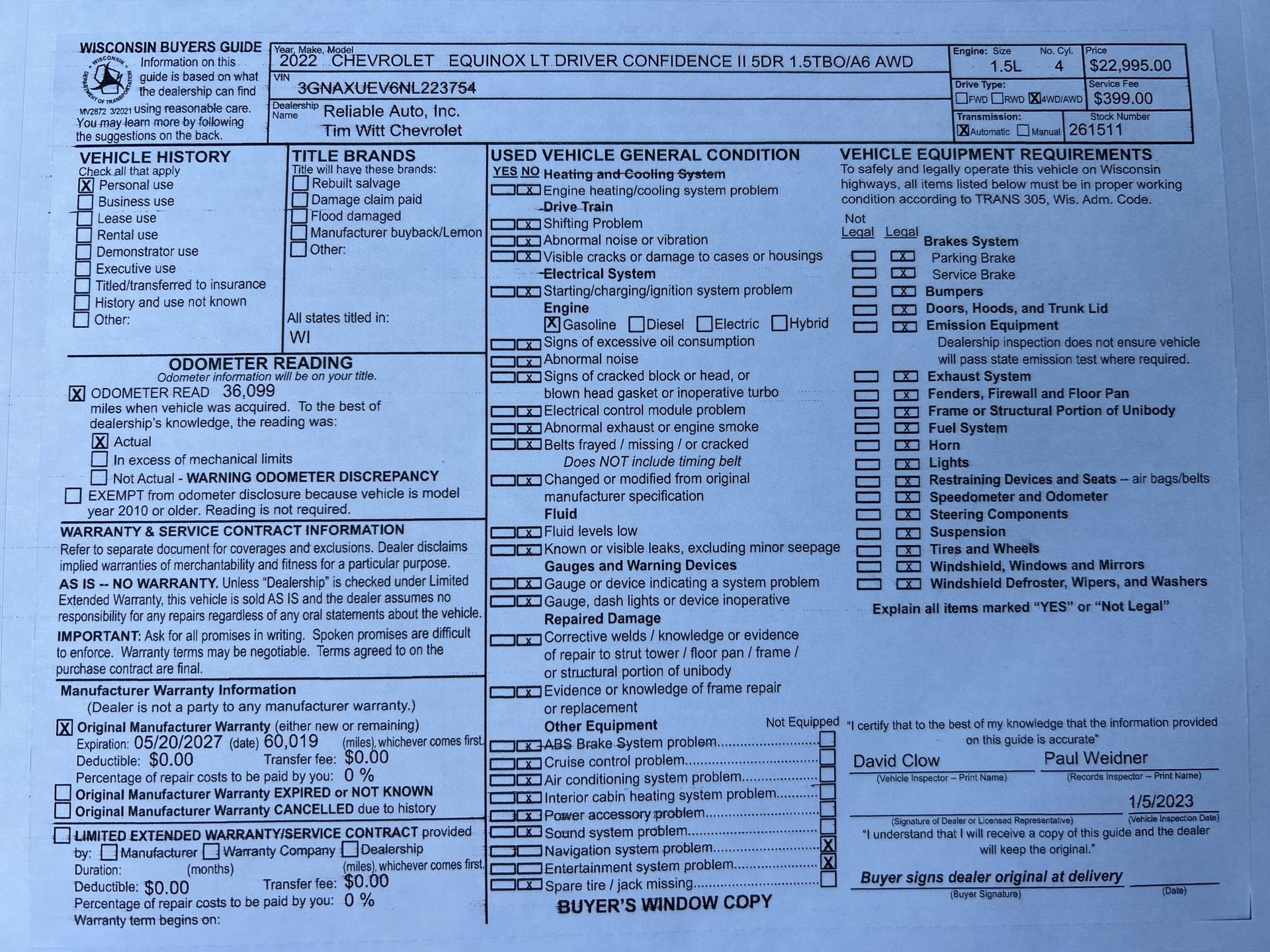 2022 Chevrolet Equinox LT