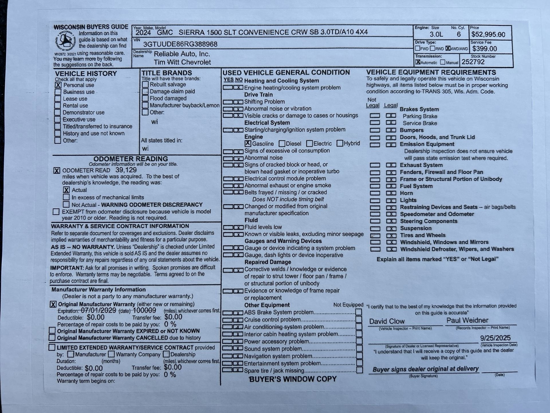 2024 GMC Sierra 1500 SLT