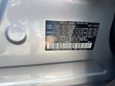 2025 Subaru Ascent Premium 7-Passenger