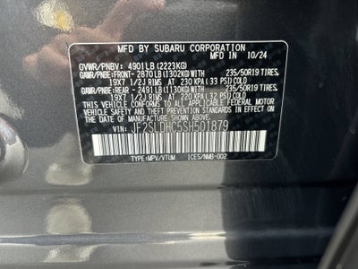 2025 Subaru Forester Sport